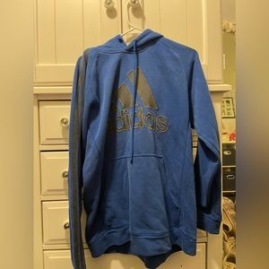 Blue Adidas Hoodie
